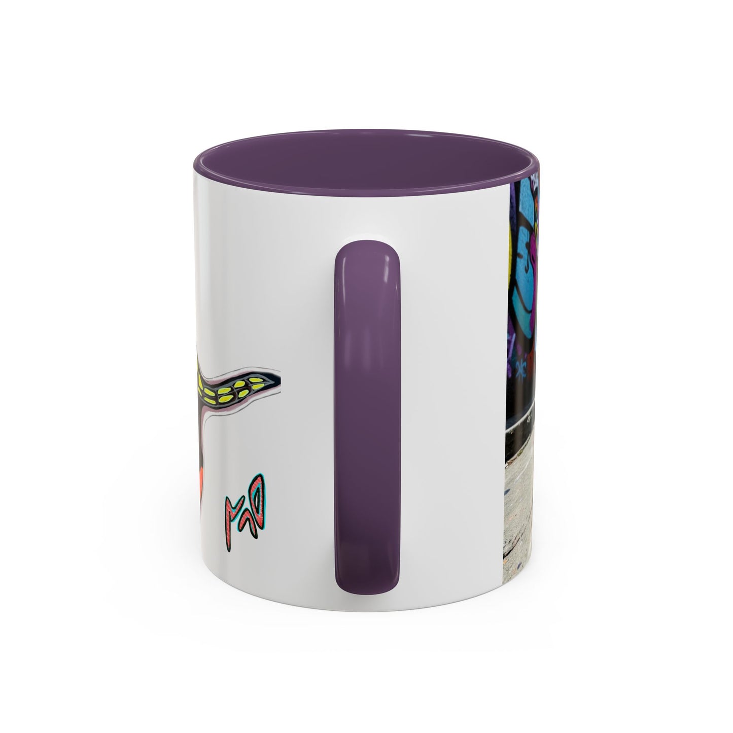 Colorful Pop Art Dog Accent Coffee Mug — Vibrant French Bulldog Design (11/15 oz)