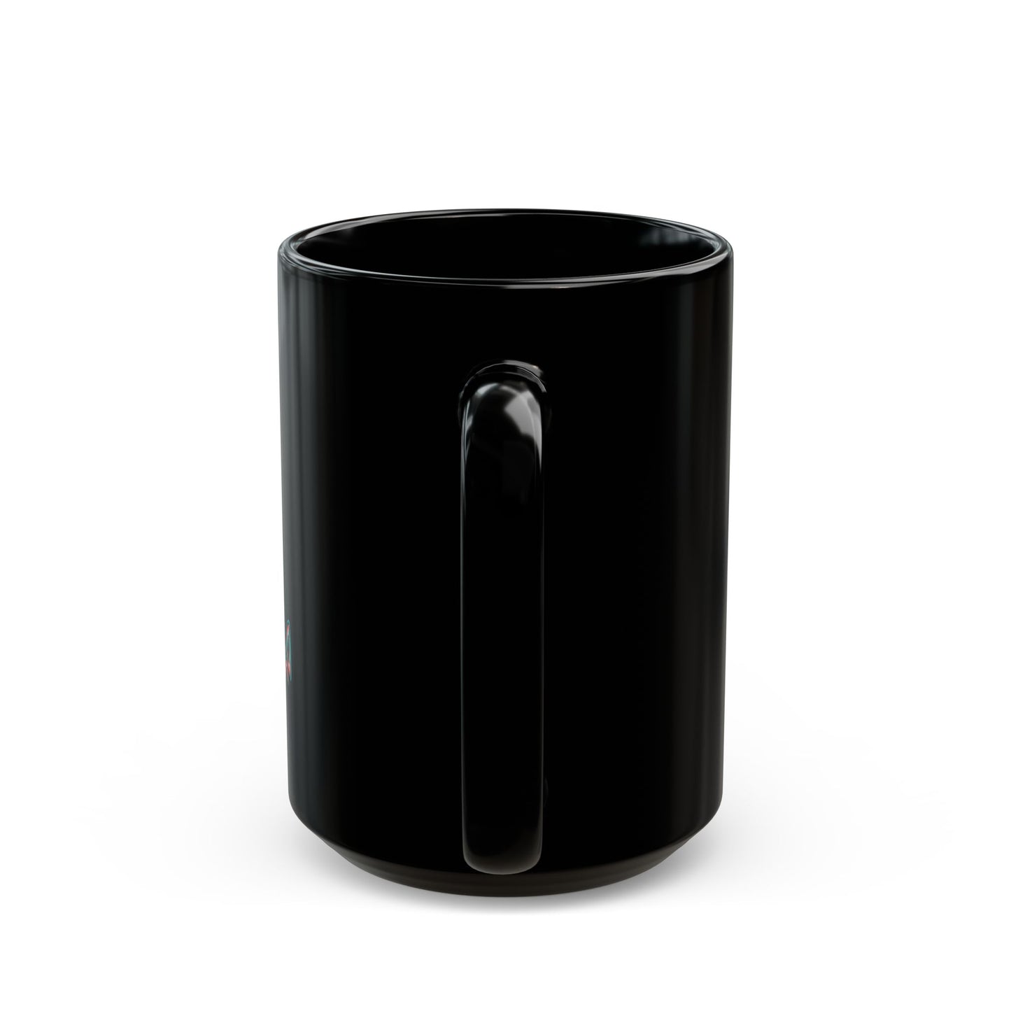Art Whale Black Ceramic Mug — MovinchiArtDesigns Logo Coffee Cup (11oz & 15oz)