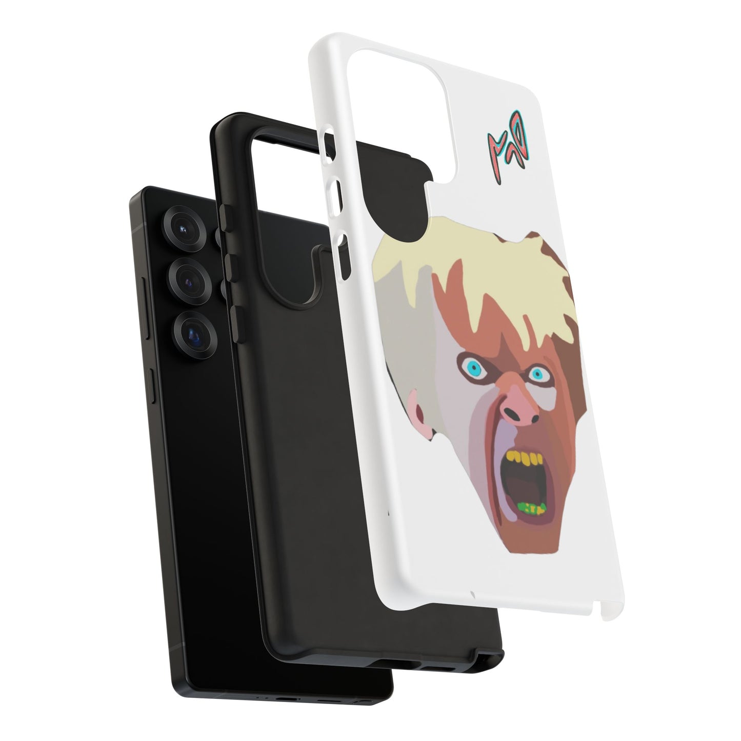 KAREN. Phone Case — Retro Horror Face Graphic ("Tough Cases")