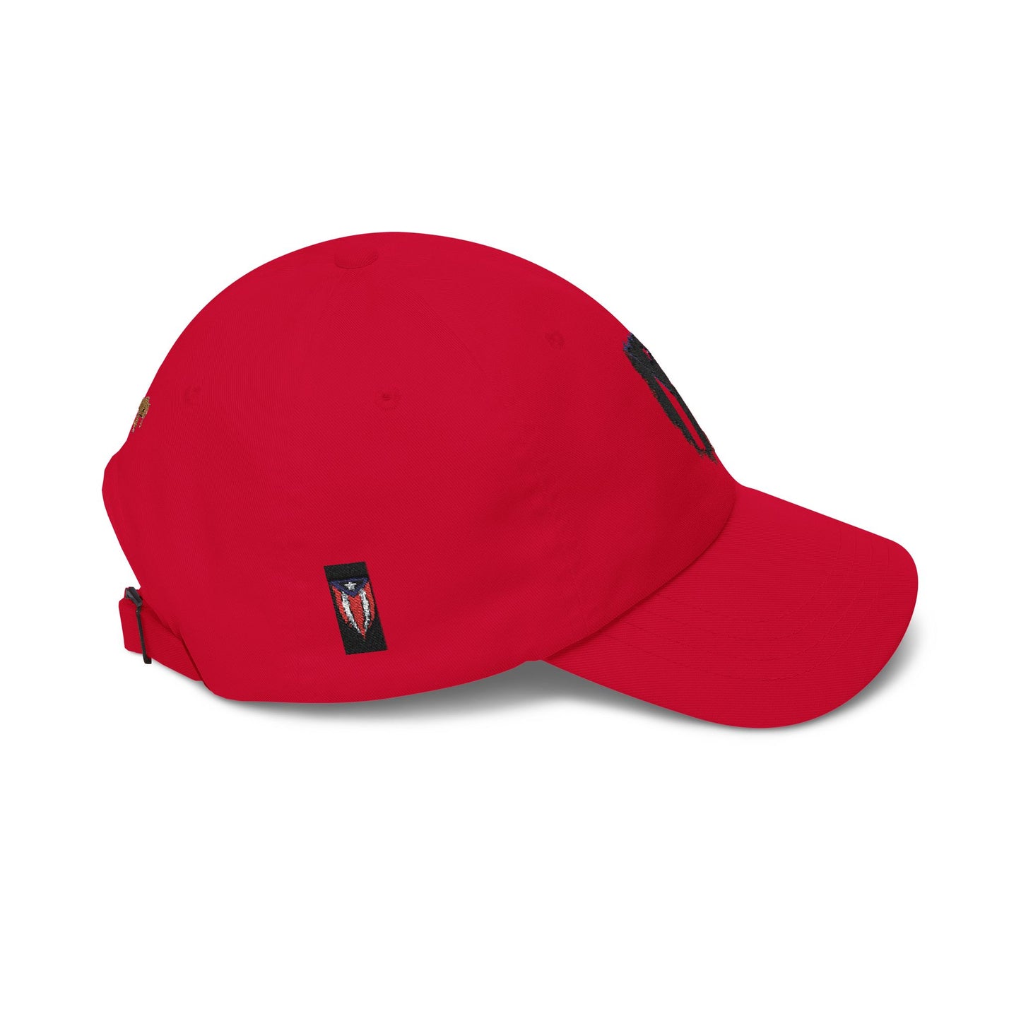 Dad Cap — Puerto Rico Flag Embroidered Distressed Logo