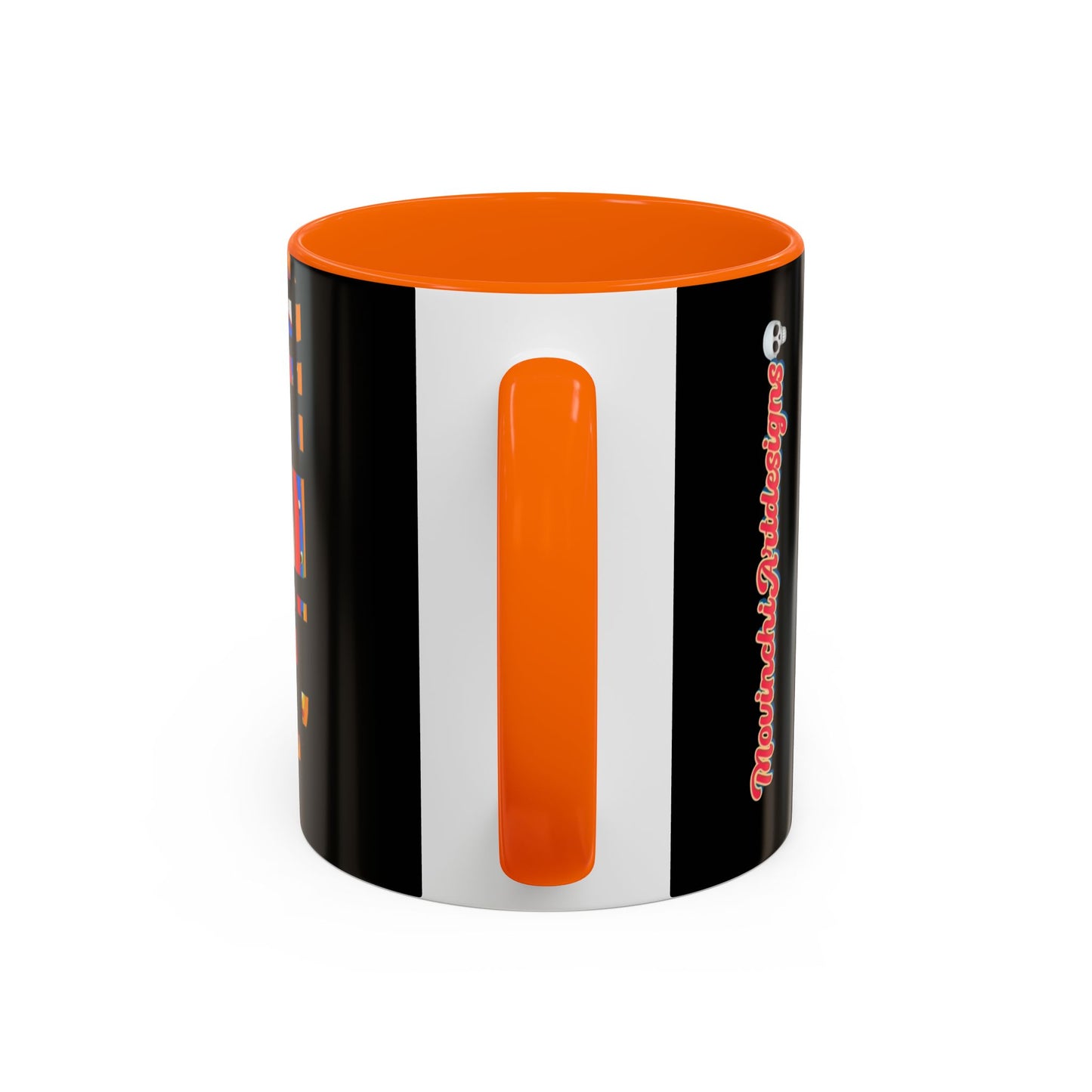 Coffee Mug — Colorful Abstract Cross Accent Ceramic Mug (11/15 oz)