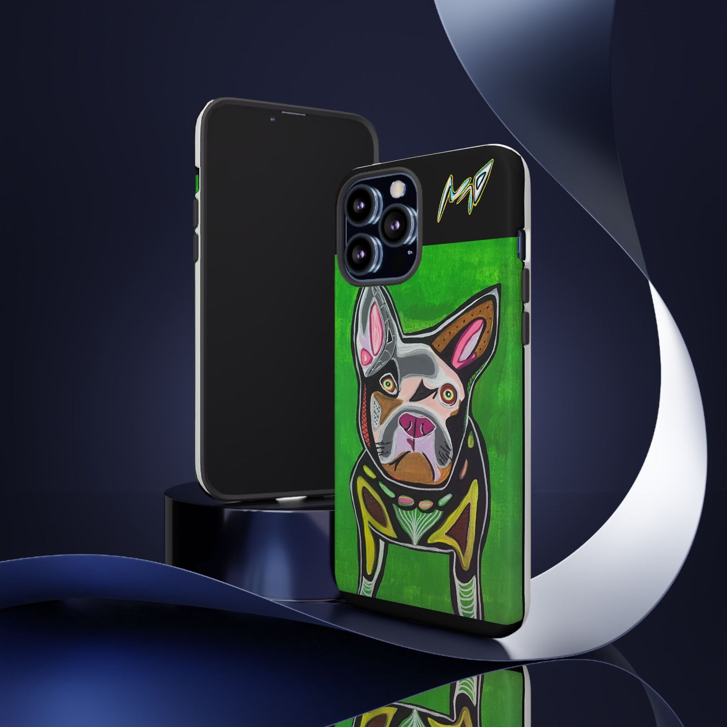 FRENCHIE  Art Phone Case – Colorful Pop Dog iPhone Cover