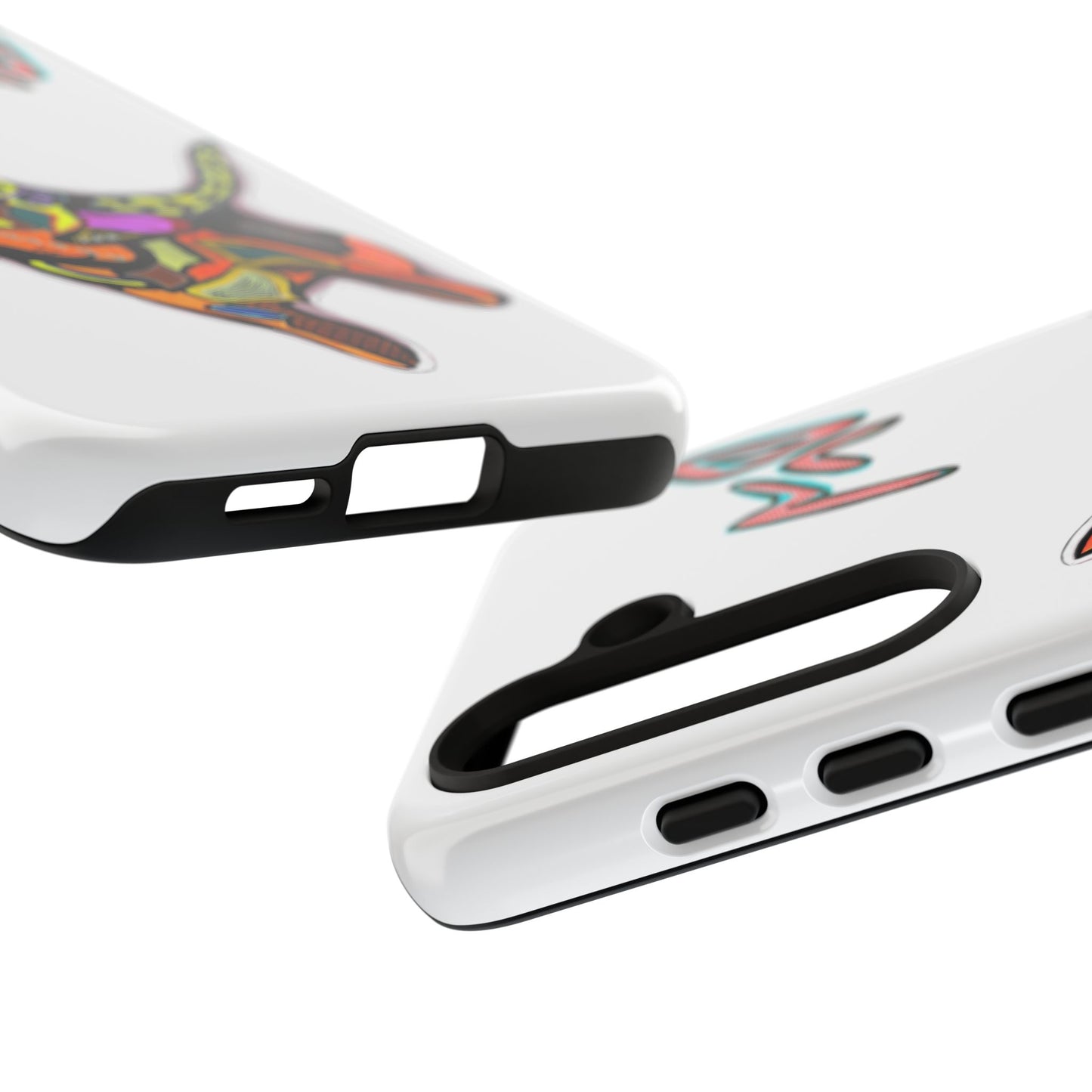 HUSKY  Colorful Abstract Dog Phone Case — 'MAD' Signature Protective Case