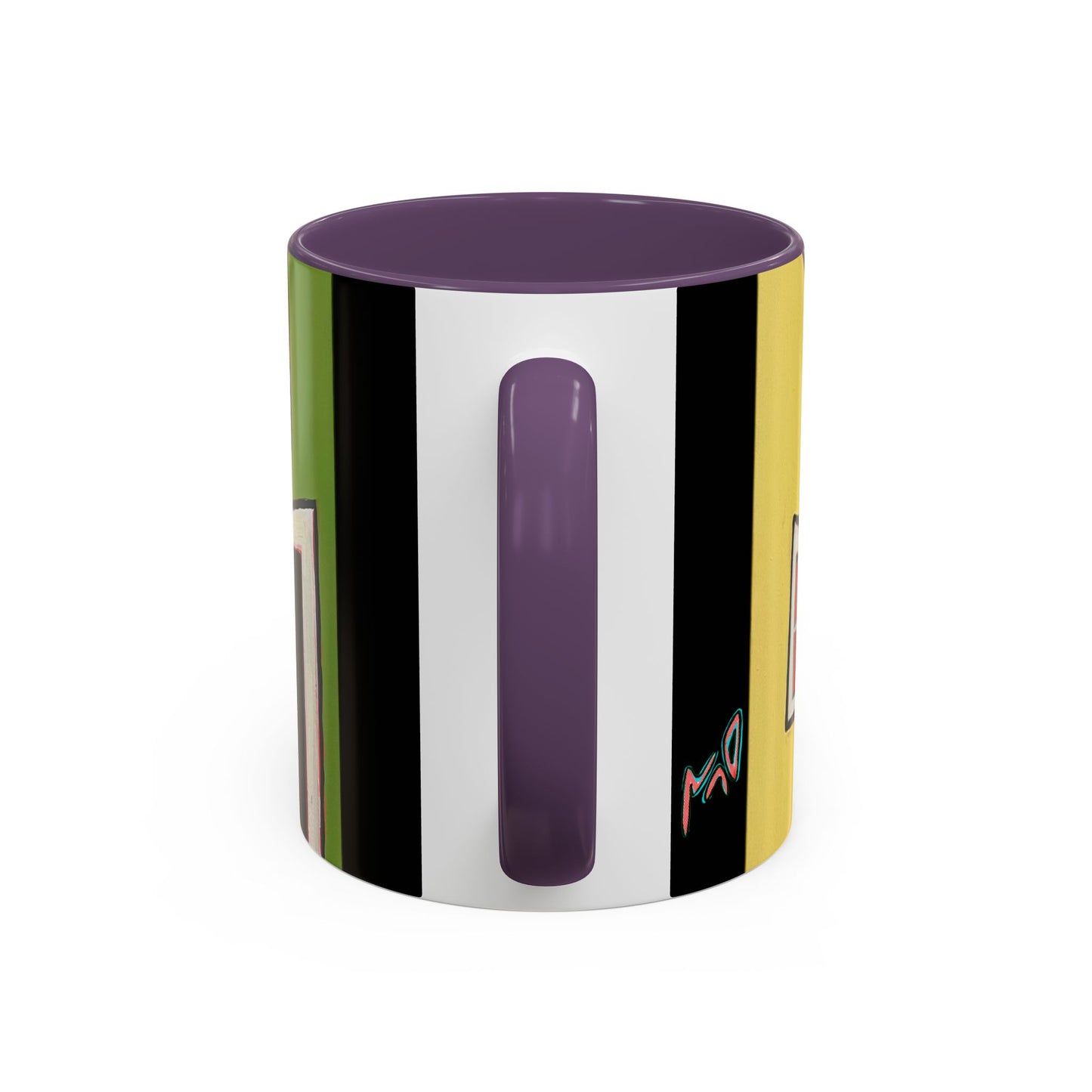 SAN SEBASTIAN2.0 Colorful Canal Houses Accent Coffee Mug — Bright European Street Art Ceramic Mug (11/15oz)
