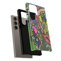 CONCERT  Abstract Graffiti Phone Case — Colorful Street Art Tough Cases
