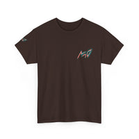 Graphic Tee — Colorful CRAZY TUNA  Illustration Back Print Tee
