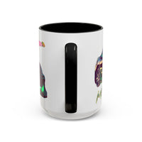 Coffee Mug —ECLIPSE  Neon Sports Car Design with "MovinchiArtDesigns" Logo