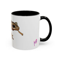 COQUI.  Frog Accent Coffee Mug — Cute Woodland Tree Frog Design (11/15 oz)