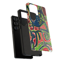 Abstract AFTERLIFE Phone Case — Bold Psychedelic Music Art