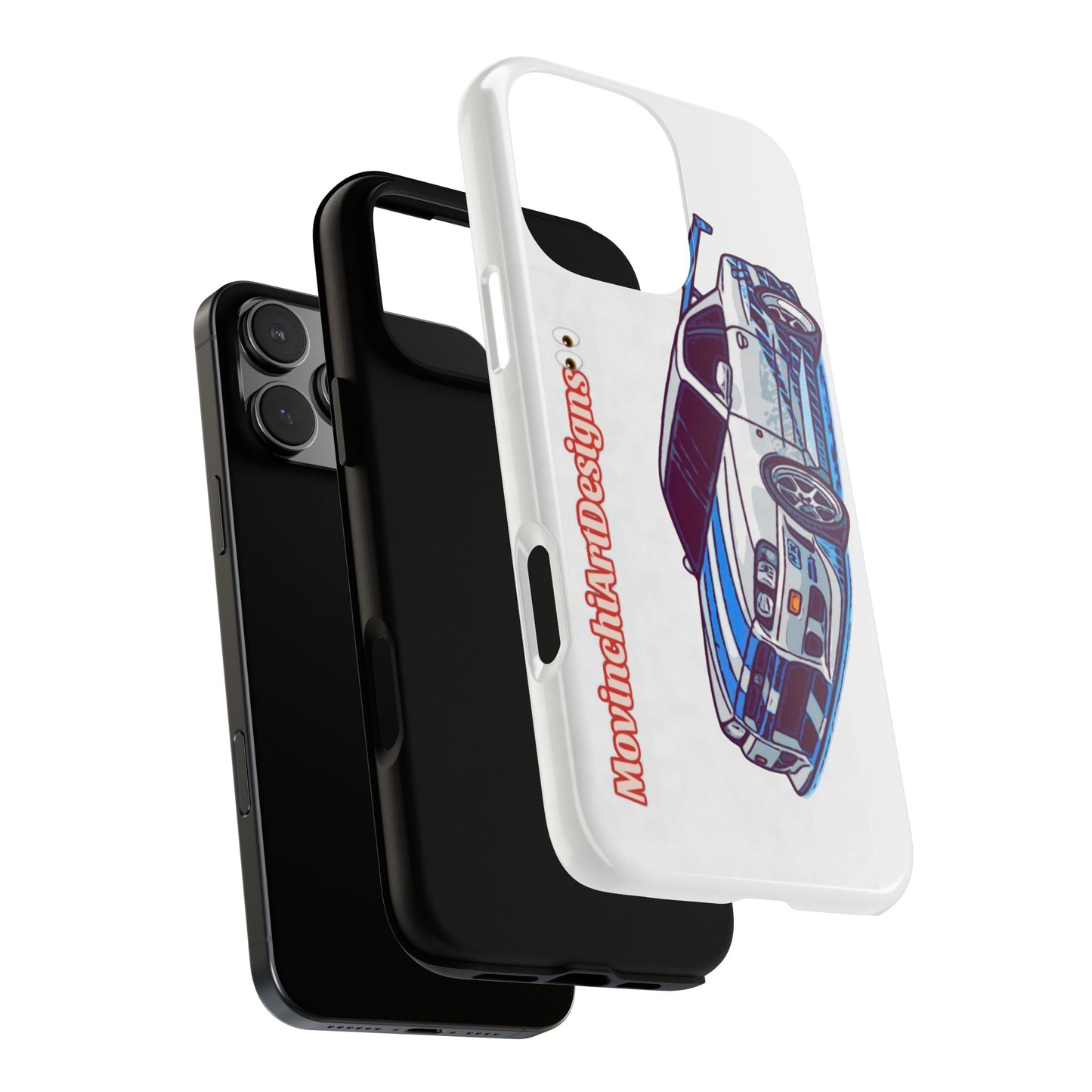 Retro Skyline r34 Phone Case — Vintage Sports Car Graphic