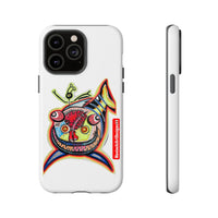 Phone Case — Colorful Abstract PARASITE  Fish Art Tough Cases