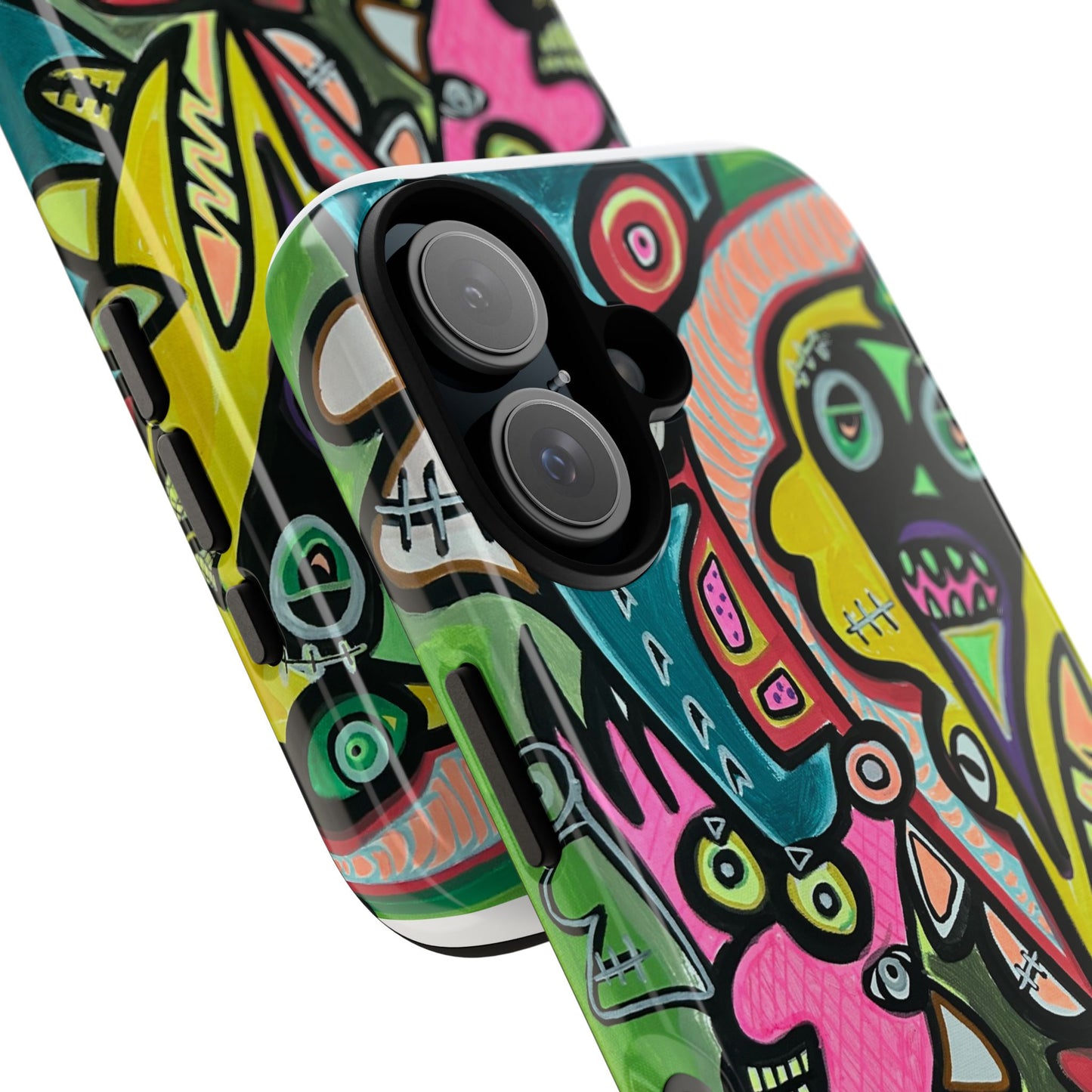 CONCERT  Abstract Graffiti Phone Case — Colorful Street Art Tough Cases