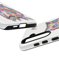 Colorful Owl Phone Case — Artistic Owl Illustration Tough Case