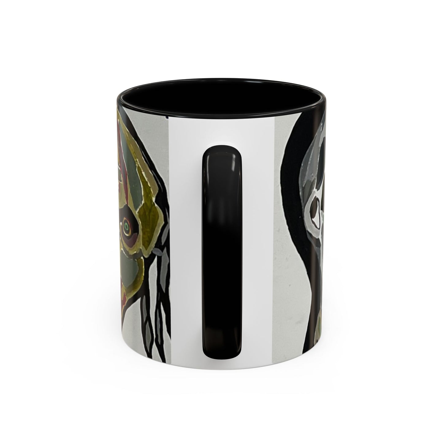 3 amigos2.0 Zombie Skull Coffee Mug — Spooky Horror Accent Mug (11/15 oz)