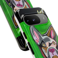 FRENCHIE  Art Phone Case – Colorful Pop Dog iPhone Cover