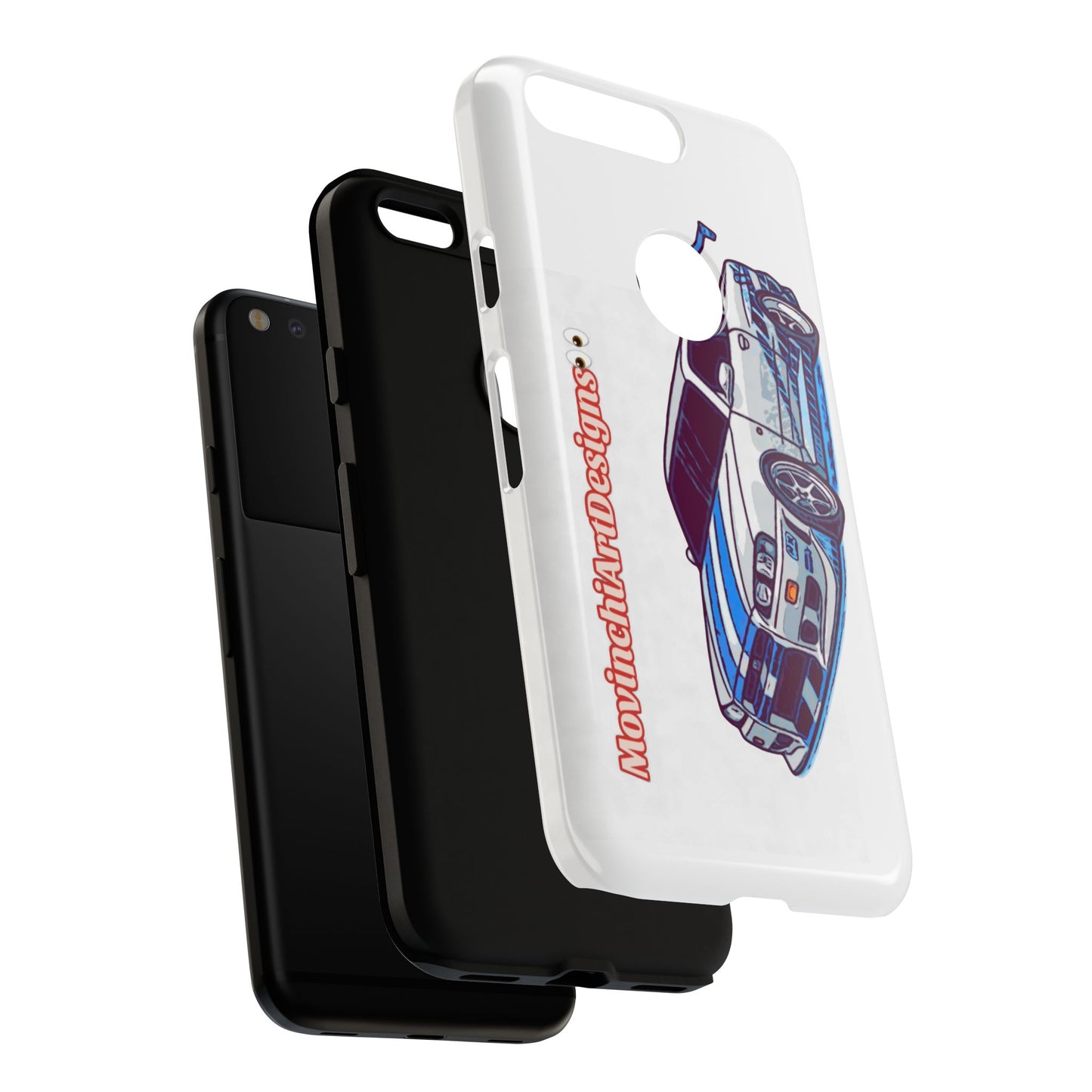 Retro Skyline r34 Phone Case — Vintage Sports Car Graphic