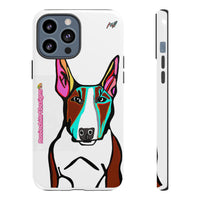 MR Bull Terrier Phone Case — Colorful Pop Art Tough Cases for Dog Lovers