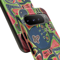 Abstract AFTERLIFE Phone Case — Bold Psychedelic Music Art
