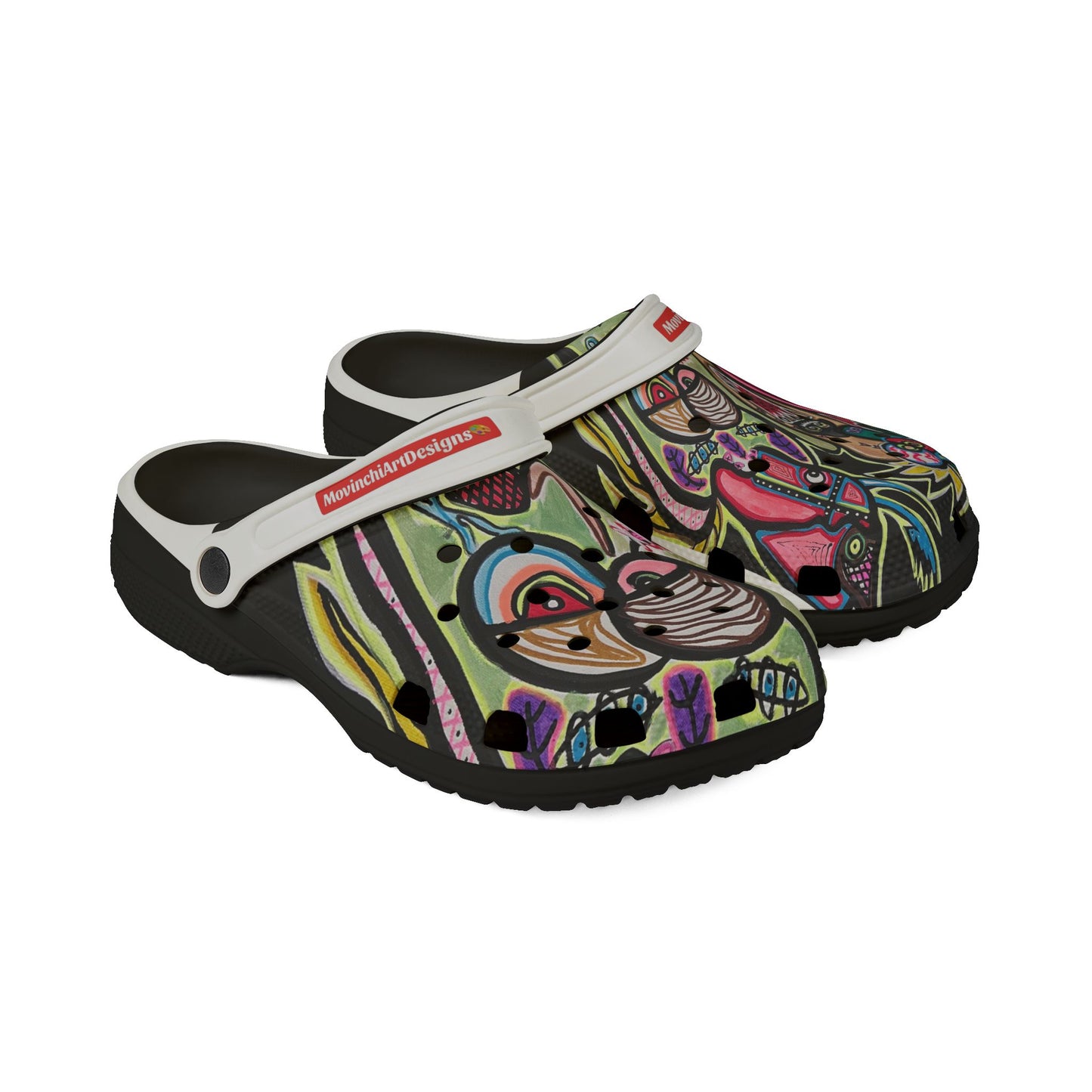 Artistic DEPRESSION — Colorful EVA Foam Garden Shoes