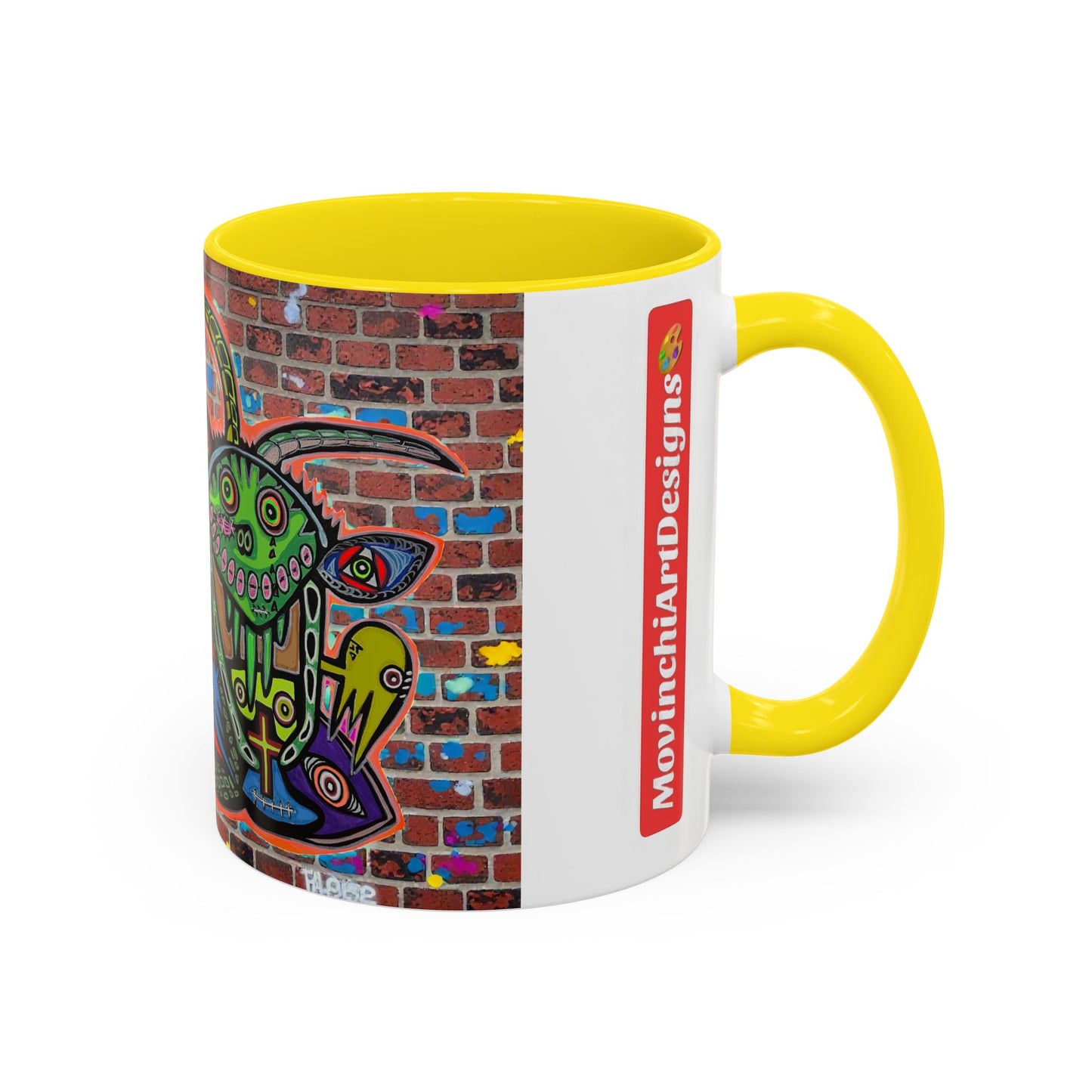 RYDER3.0 Graffiti Street Art Coffee Mug — Colorful Urban Monster Design (11/15oz)