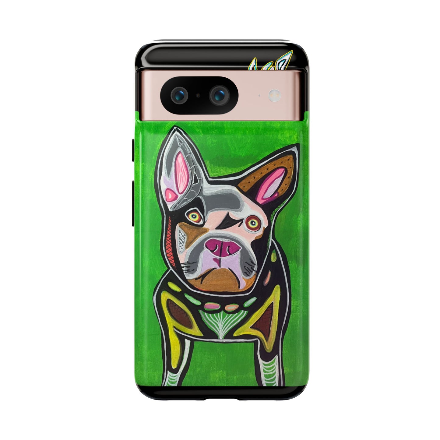 FRENCHIE  Art Phone Case – Colorful Pop Dog iPhone Cover