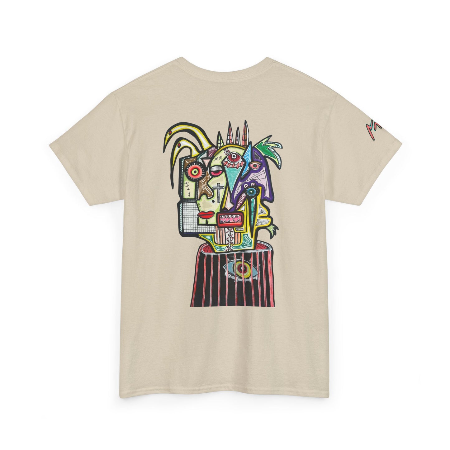 THE PERFECT  Portrait T‑Shirt — Colorful Spaniel Graphic Tee