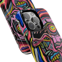 CRAZY Graffiti Phone Case — Colorful Street Art Protective Cover