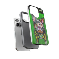 FRENCHIE  Art Phone Case – Colorful Pop Dog iPhone Cover