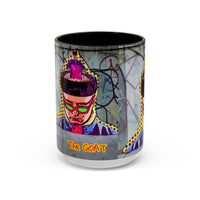 OLIVER TREE "the GOAT".   Graphic Coffee Mug – Pop Art Streetwear Design (11/15oz)