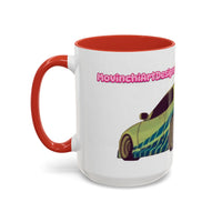 R34  Racing Skyline Accent Coffee Mug — Fast Car Drift Design (11/15oz)