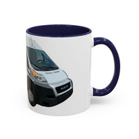 PROMASTER.  Coffee Mug — Postal Delivery Van Illustration