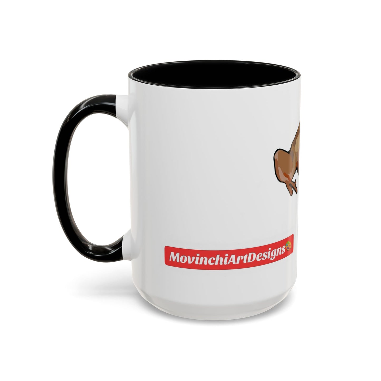 COQUI.  Frog Accent Coffee Mug — Cute Woodland Tree Frog Design (11/15 oz)