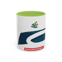 AERIAL.   Wave Accent Coffee Mug — Watersports Lover Gift