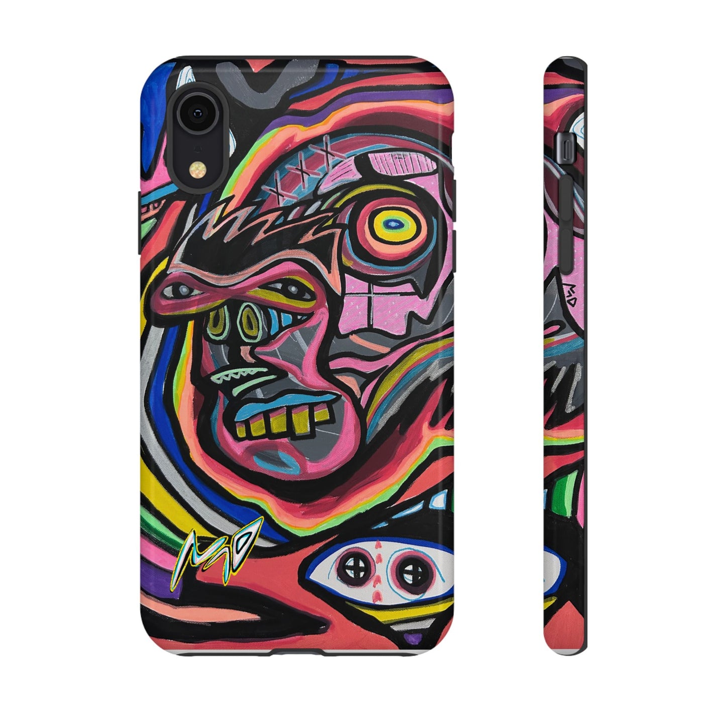 CRAZY Graffiti Phone Case — Colorful Street Art Protective Cover