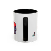 Red NSX Supercar Accent Coffee Mug — MovinchiArtDesigns Sports Car Graphic