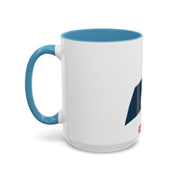 AERIAL.   Wave Accent Coffee Mug — Watersports Lover Gift