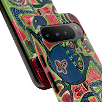 Abstract AFTERLIFE Phone Case — Bold Psychedelic Music Art