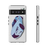 Melvin White Sports Car Phone Case - Retro Pop Art Supercar Protective Tough Case