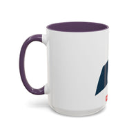 AERIAL.   Wave Accent Coffee Mug — Watersports Lover Gift