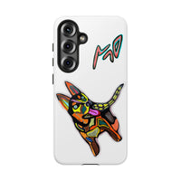 HUSKY  Colorful Abstract Dog Phone Case — 'MAD' Signature Protective Case