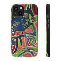 Abstract AFTERLIFE Phone Case — Bold Psychedelic Music Art