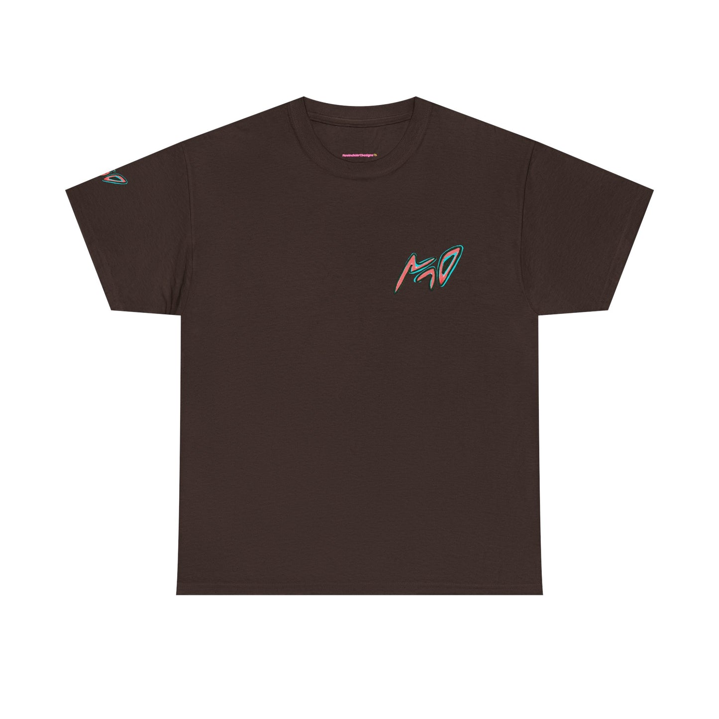Graphic Tee — Colorful CRAZY TUNA  Illustration Back Print Tee