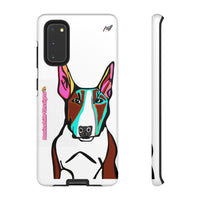 MR Bull Terrier Phone Case — Colorful Pop Art Tough Cases for Dog Lovers