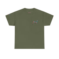 Graphic Tee — Colorful CRAZY TUNA  Illustration Back Print Tee