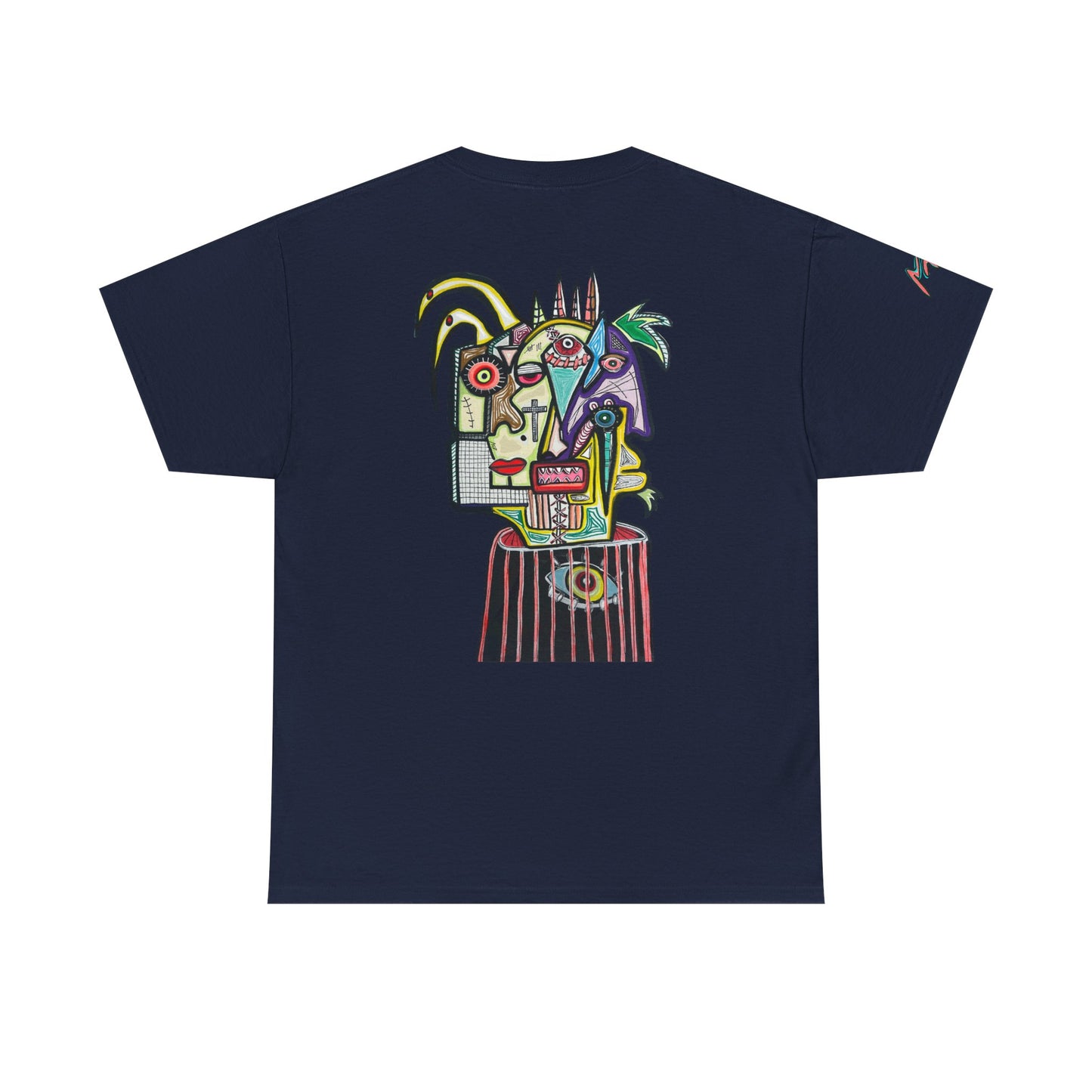 THE PERFECT  Portrait T‑Shirt — Colorful Spaniel Graphic Tee