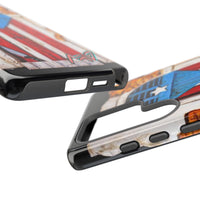 Puerto Rican Flag Phone Case - Rustic Coquí Door Design Tough Case