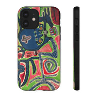Abstract AFTERLIFE Phone Case — Bold Psychedelic Music Art