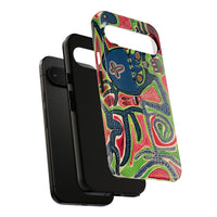 Abstract AFTERLIFE Phone Case — Bold Psychedelic Music Art