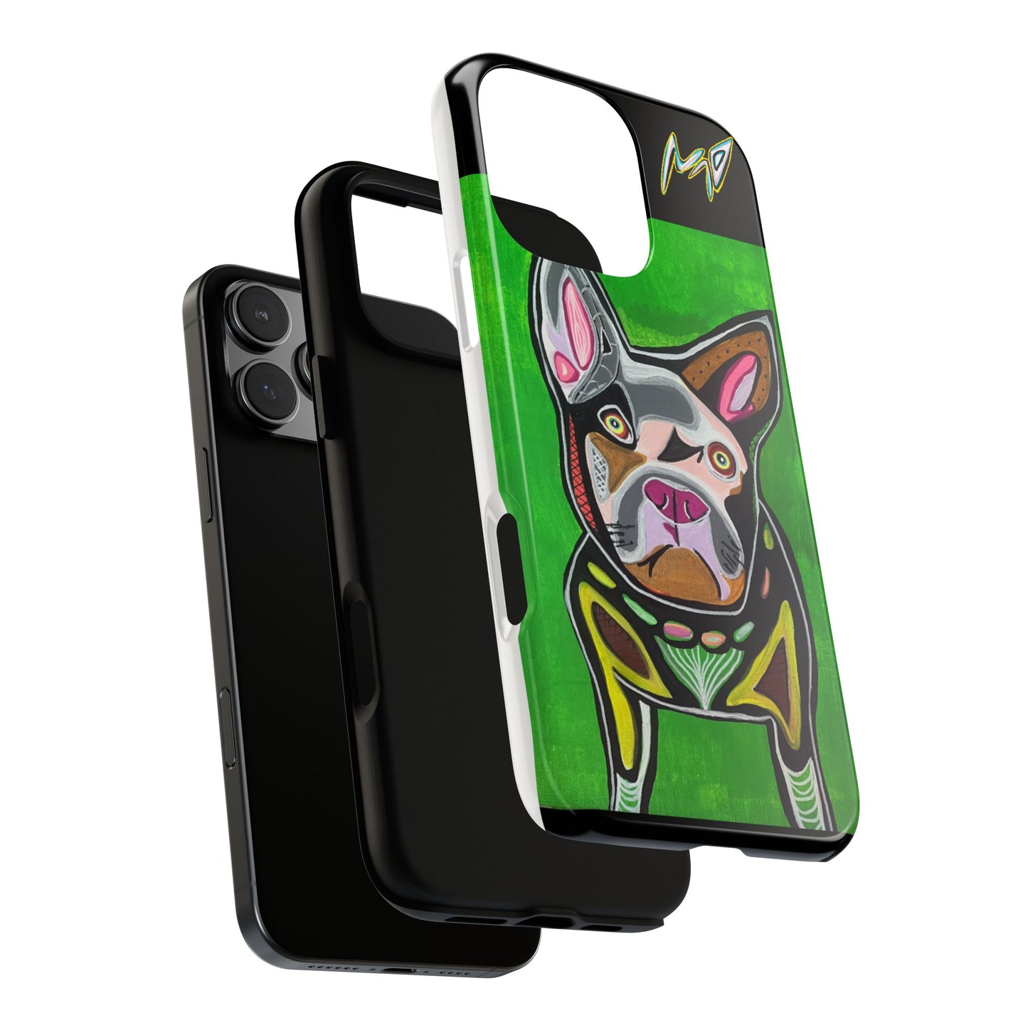 FRENCHIE  Art Phone Case – Colorful Pop Dog iPhone Cover
