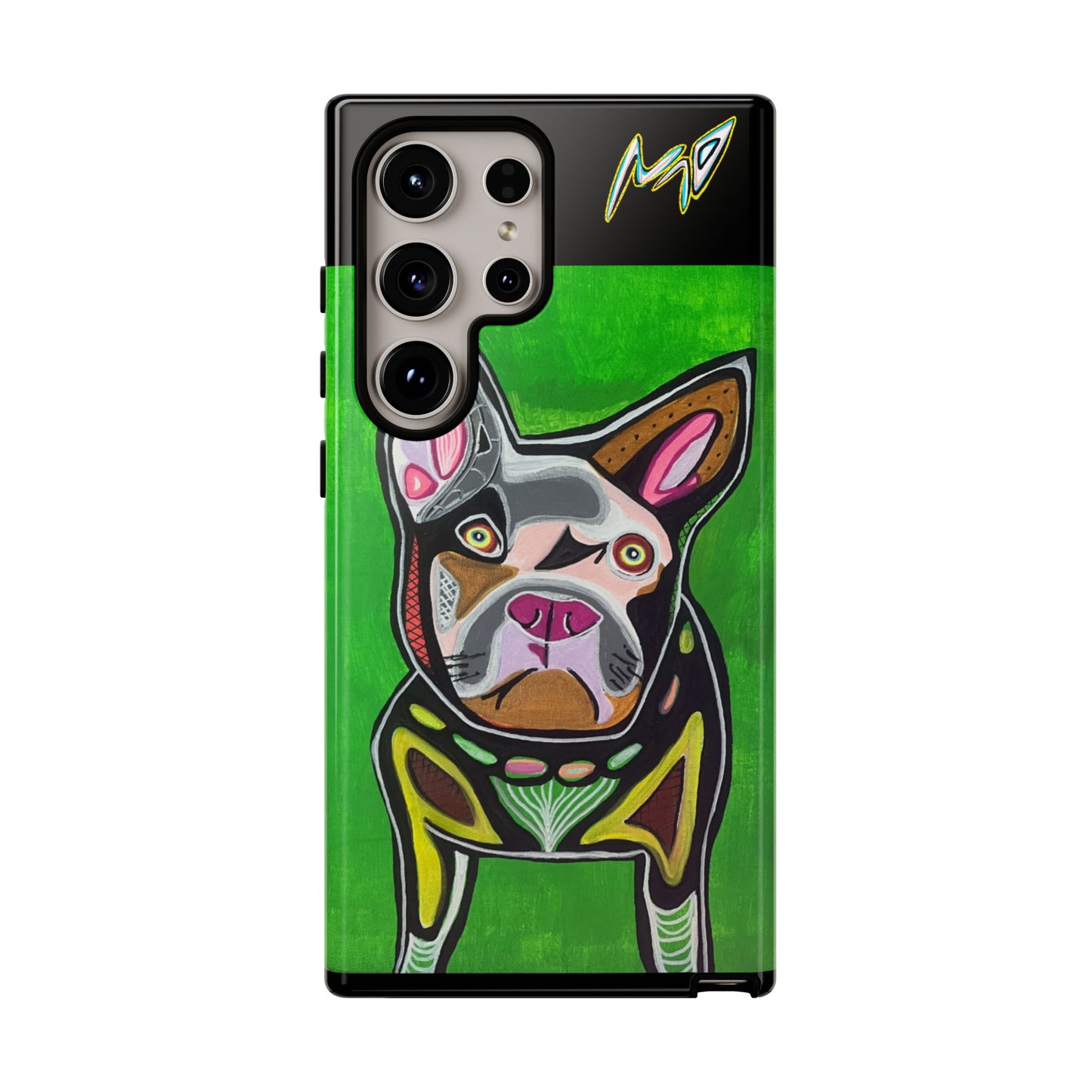 FRENCHIE  Art Phone Case – Colorful Pop Dog iPhone Cover